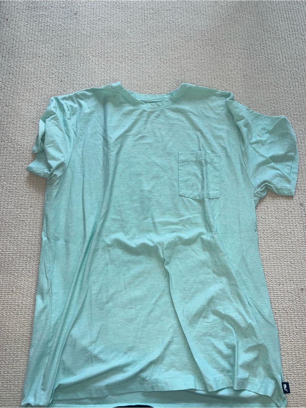 Vineyard Vines Seafoam Pocket Tee
